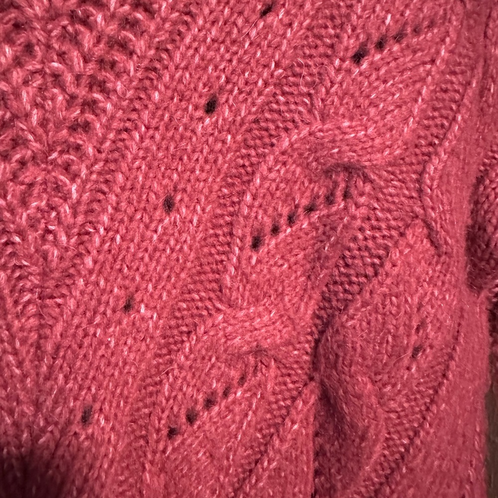 Anthropologie Ramona Cable Knit Sweater Size Small - Picture 5 of 8